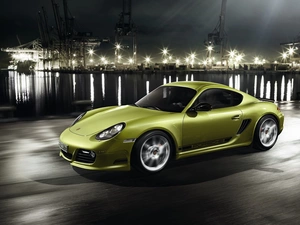 Cayman, olive, 2011, port, R, Porsche