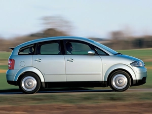 Audi A2, Right profile
