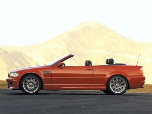Left profile, BMW M3, Cabrio