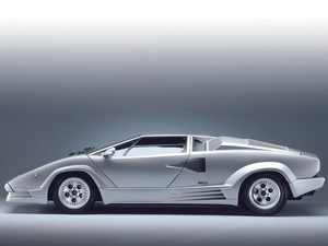 Lamborghini Countach, Left, profile