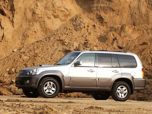 Hyundai Terracan, Left profile