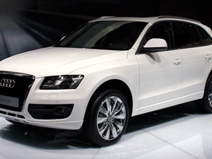 show, White, Audi Q5