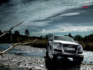 brook, Silver, Audi Q7