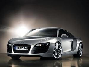 glamour, Silver, Audi R8