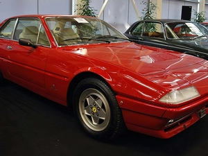 Red, raised, Lamps, Ferrari 412