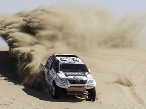 Dakar Rally, Hilux, Desert, Toyota