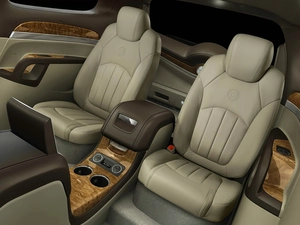seats, Buick Enclave, rear