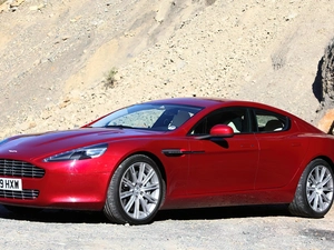 @, Red, Aston Martin Rapide