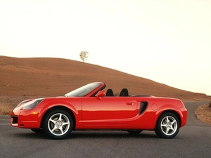 Cabrio, MR-2, Red