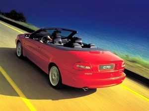 Cabrio, C 70, Red
