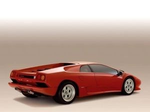 Red, Lamborghini Diablo