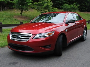 Ford Taurus, New, Red