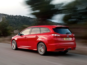 Combi, Red, Ford Focus ST