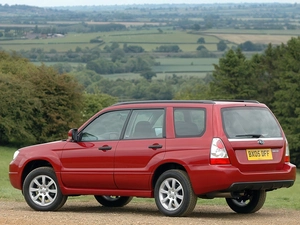 Red, Subaru Forester
