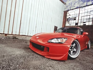 Honda S2000, Automobile, Red