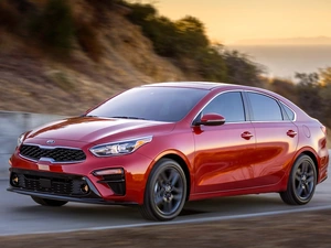 2019, red hot, Kia Forte