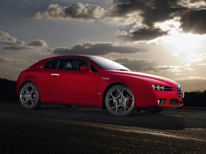 Brera, red hot, Alfa Romeo