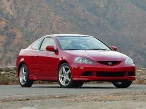 coupe, red hot, Acura RSX