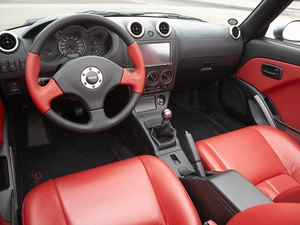 interior, Daihatsu Copen, Red