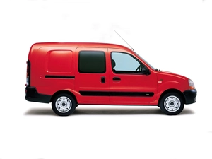 Red Renault Kangoo