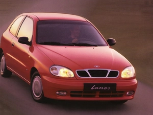 Red, Daewoo Lanos