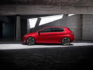 2015, Red, Peugeot 308 GTi