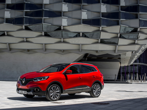 2015, Red, Renault Kadjar Crossover