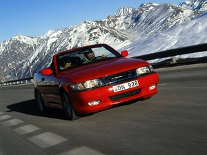 Cabrio, Red, Saab 9-3