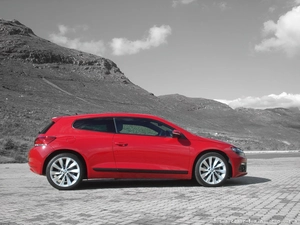 Red, VW Scirocco