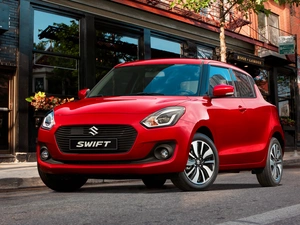 Red, Suzuki Swift