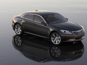 Grill, Chrysler Sebring, reflection