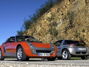 Smart Roadster, Orange and silver