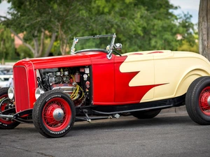 Hot Rod, Ford, 1932, antique