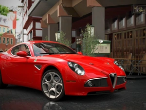 Alfa Romeo 8C Kompetizione, Street