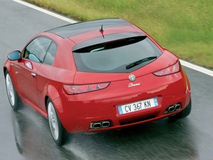 the roof, Alfa Romeo Brera, panorama