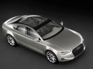 the roof, Audi A7, panoramic