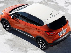 Red, White, the roof, Renault Captur