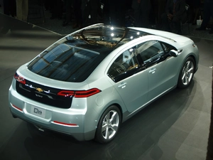 the roof, Chevrolet Volt, panoramic