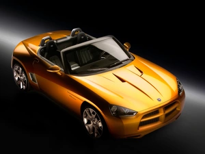Yellow, open, the roof, Dodge Demon