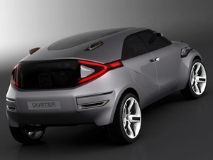 Dacia Duster, the roof, Prototype, glass