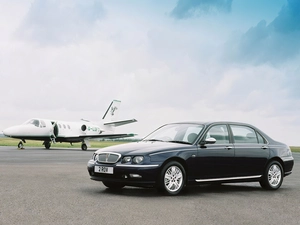 Rover 75, airport