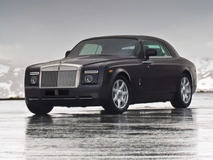 Rain, wet, Rolls-Royce Phantom Coupe