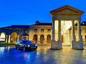 Ghost, house, Rolls Royce