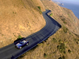 Mountains, Way, Rolls Royce