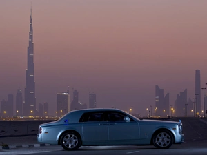 Rolls Royce, Town, Street, Phantom