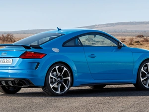 side, Audi TT RS Coupé, Blue