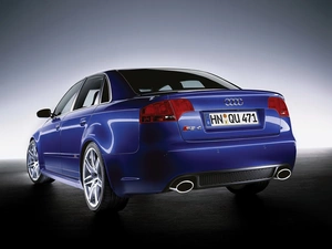 Audi RS, bumper, Back, exhale