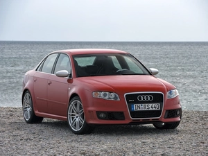RS4, Red, Audi
