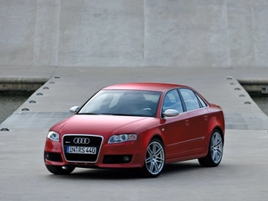 RS4, Red, Audi