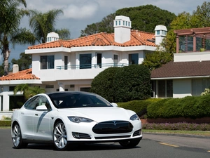 house, Tesla, Model S